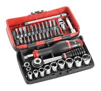Facom R2NANO 1/4" Drive 38 Piece Pro Ultra Compact Socket & Screwdriver Bit Set