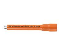 FACOM R.210AVSE Series VSE 1,000 Volt Insulated 1/4" Extension