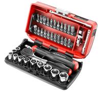 Facom R.360NANO 1/4" Drive Compact Socket & Bit Set With Twist Handle Ratchet