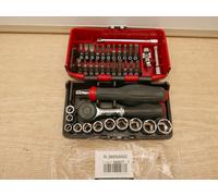 Facom R.360NANOPB Socket Set of 38 Metric 1/4in Drive FCMR360NANO