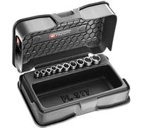 Facom R.401 10 Piece 1/4" Drive Hexagon Socket Set in M Box 1/4"