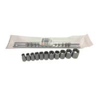 Facom R.40U 1/4" Drive 11 Piece AF Inch 6 Point Socket Set Imperial