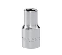 Facom R.5.5HT 1/4in Drive 6-Point Standard Socket 5.5mm