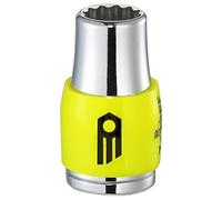 FACOM R.7/16EF Series R.EF 1/4 inch Drive inch 12-Point Sockets, 7/16 inch Size, 15.8 mm Diameter, 22 mm Length
