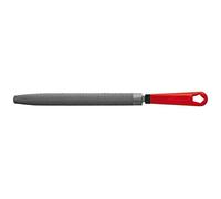 FACOM RAB.DRDMD250EMA Series RAB.DRDMDA Half Round Second Cut Rasp with Handle, Medium Cut, 250 mm Length