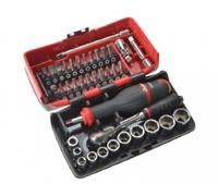 Facom Rl.Nano1Pb Nano Socket Set Mm 6Pt 1/4In Drive by Facom