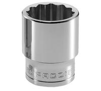 Facom S.17 Bi-Hex Socket, 1/2" Square Drive, 17mm