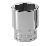 Facom 1/2" OGV® Drive Socket 17mm - 6 point, size 40 mm