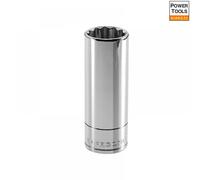 Facom Deep Bi-Hex Socket S.17LA, 1/2" Square Drive, 17mm