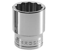 Facom S.32 Bi-Hex Socket, 1/2" Square Drive, 32mm
