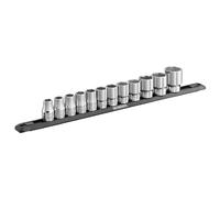 Facom S.40EGRP 12 Piece 1/2″ Drive OGV Grip Hexagon Socket Set on a Rail 10-24mm