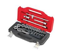 Facom SL.151-EP22PB 22-Piece 1/2in Drive Metric Socket Set in Twin Box Case