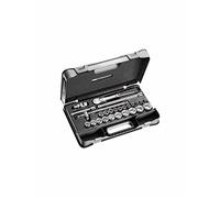 FACOM SL.161-4P6 Series SL.161 1/2" Metric 6-Point Socket Set, 26-Piece