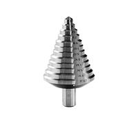 FACOM - Stage Drill - 678014 - Metal, Wood, Any Material Drills - 10 mm Cylindrical Shank with 3 Flats - Marking of Various Diameters - Special PG Tube Press - Robust