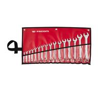Facom "START" 40B.JV16PB 16pce 8-24mm 40B Series Slim Metric Combination Spanner