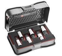 Facom STM.J6MGRP 1/2″ Drive 6 Piece Hexagon OGV Grip Bit Socket Set 10-19mm Hex
