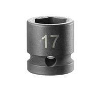 Facom Stubby Impact Socket 1/2in Drive 17mm 6 Point FCMNSS17A