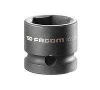 Facom Stubby Impact Socket 1/2in Drive 21mm 6 Point FCMNSS21A