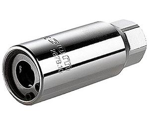 FACOM Stud Bolt Extractor with Rollers, Length 75 mm Drive Square 1/2 inch - 12.7 mm, 1 Piece, 287B.10