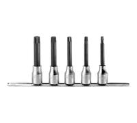 Facom Socket Head Bits SV.J5 1/2" Drive 5-Piece XZN Spline Set