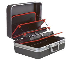 FACOM - Technician Case - BV.51A - Tool Case - 4 Storage Surfaces - 8 Racks - Numbered Key Lock - Robust and Durable Case - Hand Tools