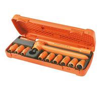 Facom VSE Series 12 Piece 1/2" Drive Insulated Bi Hexagon Socket Set Metric
