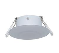 Facon Round 12V LED Puck Light Recessed Mount Down Light for Campervan Motorhome Caravan Trailer Boat Marine and Vehicle(Pack of 1)