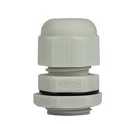 Faconet® Cable Gland M16 Cable Gland Black Network Cable LAN Secure Protection Strain Relief Set of 10 IP68 grey M16 grey