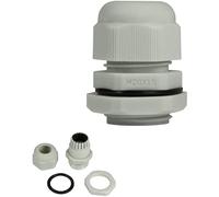 Faconet® Cable Gland M16 Cable Gland Black Network Cable LAN Secure Protection Strain Relief Set of 10 IP68 grey M20 grey