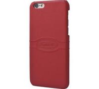 Façonnable Case for iPhone 6/6S Sober and Elegant Debossed logo, Red