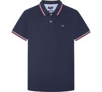 FaÇonnable Pima Flag Short Sleeve Polo Blue XL Men