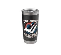 Fact Check Journalists Anchor Writer Media Journalist Stainless Steel Insulated Tumbler