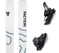Faction - Pack Touring skis Agent 1 - 162 + St 10 Black - Touring skis
