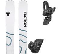 Faction - Pack Touring skis Agent 1 - 162 + St 10 Black - Touring skis