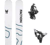 Faction - Pack Touring skis Agent 1 - 162 + St 10 Black - Touring skis