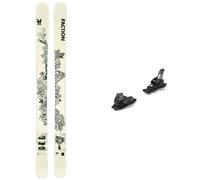 Faction - Alpine ski bindings - Pack Prodigy 2 Capsule 2025 for Men - White White 159 cm