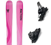170 cm Faction Mens Dancer 1 Skis (Skis Only) Mid Pink Size