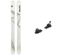 Faction - Downhill ski set Mana 2X 2024 for Women - White White one size