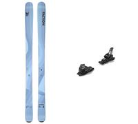 Faction - Freeride/Freestyle ski bindings - Pack Dancer 2 Blue 2025 for Men Blue 163 cm.171 cm.177 cm