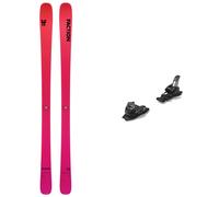 Faction - Freeride/Freestyle ski bindings - Pack Dancer 79 Pink 2026 for Men Pink 158 cm.172 cm