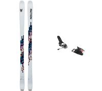 Faction - Freeride/Freestyle ski bindings - Pack Le Mogul Ski 2026 for Men - White White 140 cm.163 cm
