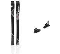 Faction - Freeride/Freestyle ski bindings - Pack Prodigy 0 2025 for Men - Black Black 150 cm.157 cm.164 cm