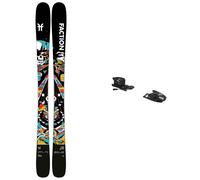 Faction - Freeride/Freestyle ski bindings - Pack Prodigy Jr 2026 - Black Black 123 cm
