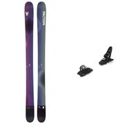 Faction - Freeride/Freestyle ski bindings - Pack Studio 3 2025 for Men - Purple Purple 172 cm.178 cm.184 cm.190 cm