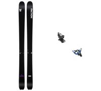 Faction - Freetouring skis - Touring ski set La Machine 3 Mega 2024 - Black Black 165 cm
