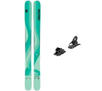 Faction - Pack Ski Dancer 3 Turquoise - 183 + Attack Lyt 11 Gw Br.110 Solid White - Ski