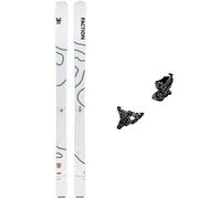 Faction - Pack Touring skis Agent 1 - 186 + 11.0 Tp 90mm Black Anthracite - Touring skis