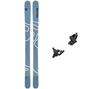 Faction - Pack Touring skis Agent 2 Blue - 182 + 11.0 Tp 100mm Black Anthracite - Touring skis