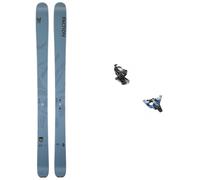 Faction - Ski touring bindings - Pack Agent 3 2025 for Men in Aluminium - Orange Orange