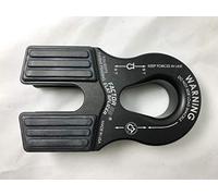 Factor 55 Flat SPLICER 3/8-1/2" Synthetic Rope Splice-ON Shackle Mount - Black